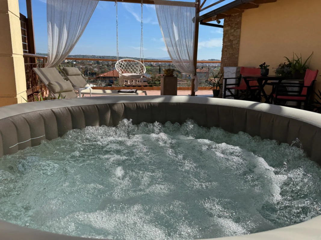 Luxury House Epanomi stone house